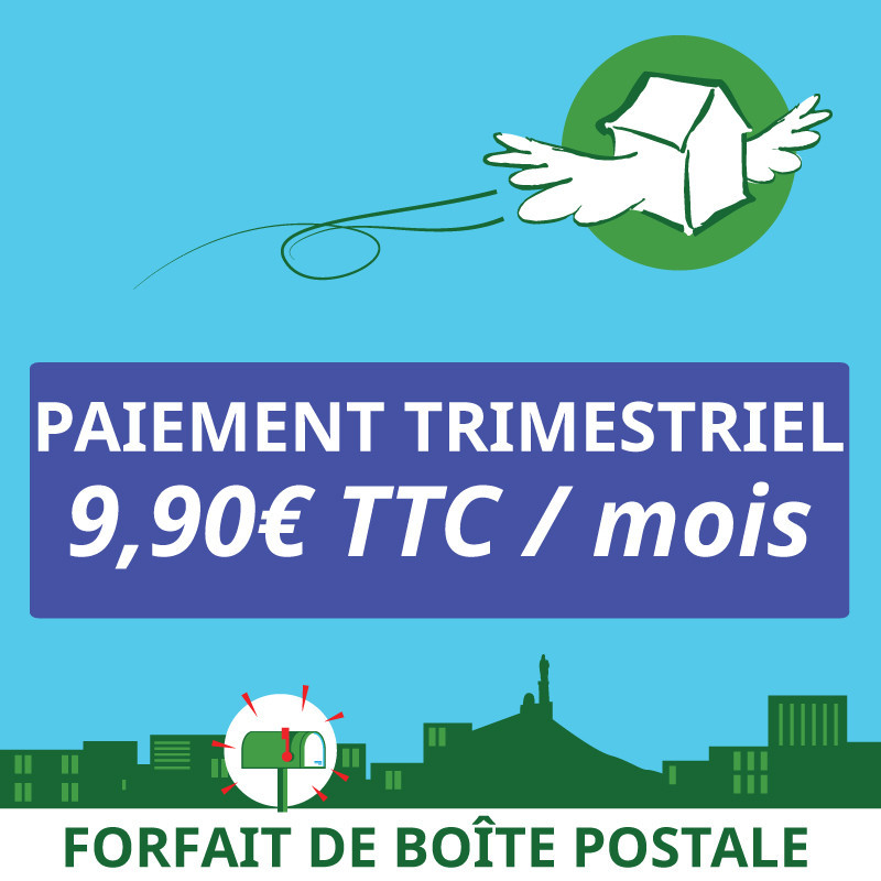 Forfait de boîte postale Marseille 1er - Ouvrir une Boîte postale en France