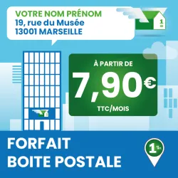 Boîte postale à Marseille 7ème