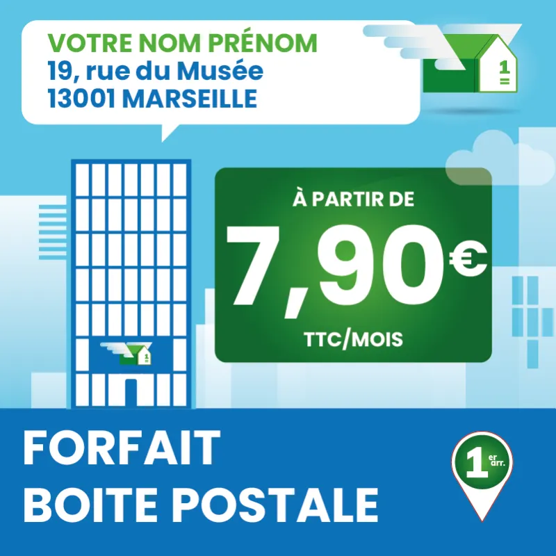 Boîte Postale à Marseille 5ème