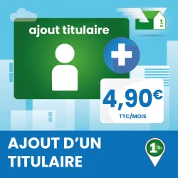 Ajout d'un titulaire à votre boîte postale 3 mois